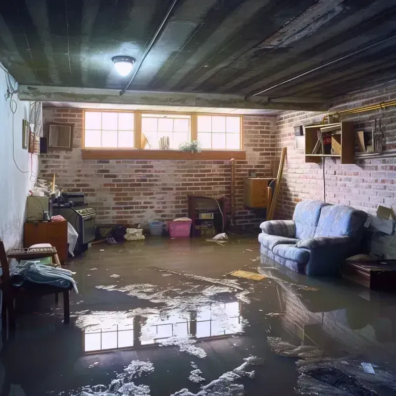 Flooded Basement Cleanup in Bernice, LA